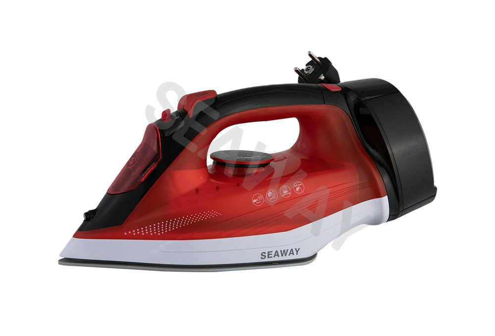 SW-605C مكواة بخار كهربائية كاملة الوظائف بمقبض من الركام